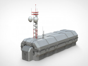 antenna post 2 3D मॉडल