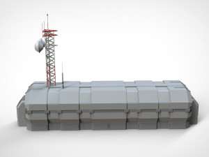 antenna post 2 Model 3D