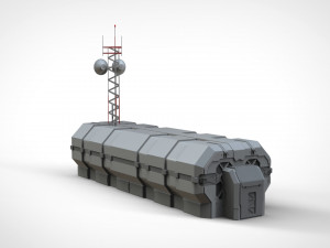 antenna post 2 Model 3D