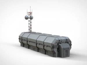 anten direği 2 3D Model