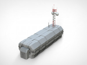 antenna post 2 Model 3D