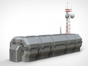 antenna post 2 Model 3D