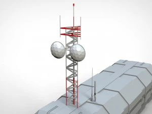 anten direği 2 3D Model