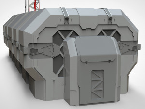 antenna post 2 Model 3D
