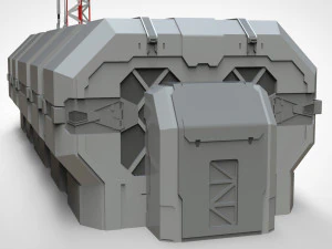 anten direği 2 3D Model