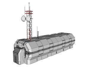 anten direği 2 3D Model