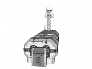 antenna post 2 Model 3D