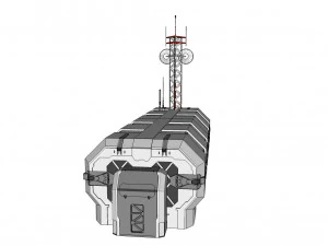 anten direği 2 3D Model