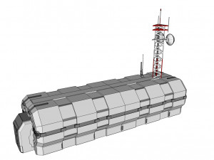 antenna post 2 Model 3D