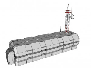 anten direği 2 3D Model