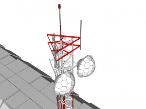antenna post 2 Model 3D