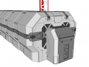 antenna post 2 Model 3D