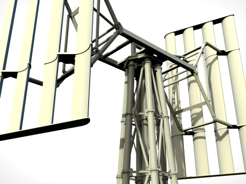 Wind turbine 13 3D Model