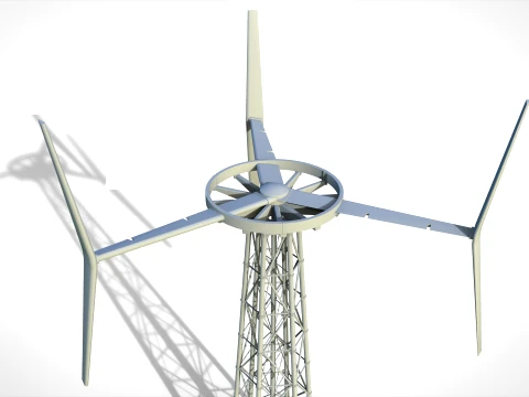 Wind turbine 13 3D Model
