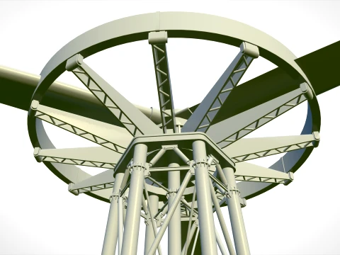 Wind turbine 13 3D Model