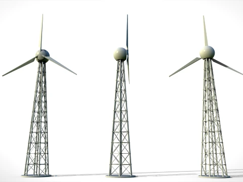 Wind turbine 13 3D Model