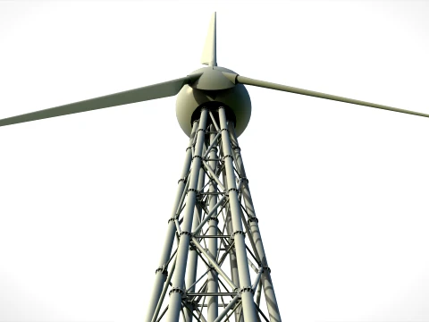 Wind turbine 13 3D Model