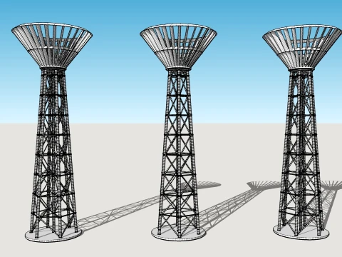 Wind turbine 13 3D Model