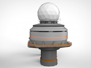 Antenna post 4 3D Model