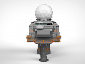 Antenna post 4 3D Model