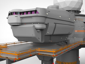Antenna post 4 3D Model