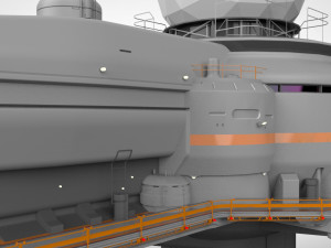 Antenna post 4 3D Model