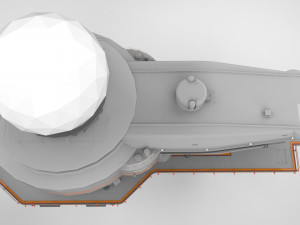 Antenna post 4 3D Model