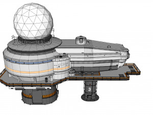 Antenna post 4 3D Model