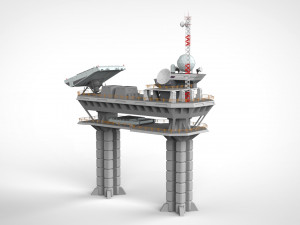 Radar platform 1 3D मॉडल