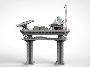 Radar platform 1 3D मॉडल