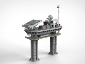 Radar platform 1 3D मॉडल