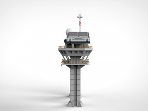 Radar platform 1 3D मॉडल