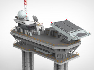 Radar platform 1 3D मॉडल