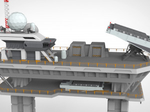 Radar platform 1 3D मॉडल