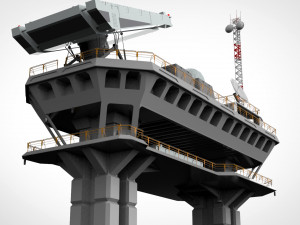 Radar platform 1 3D मॉडल