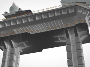 Radar platform 1 3D मॉडल
