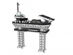 Radar platform 1 3D मॉडल