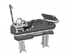 Radar platform 1 3D मॉडल