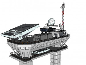 Radar platform 1 3D मॉडल