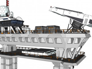 Radar platform 1 3D मॉडल