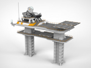 Radar platform 2 3D मॉडल