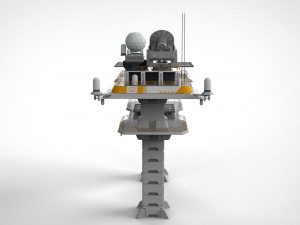 Radar platform 2 Modello 3D