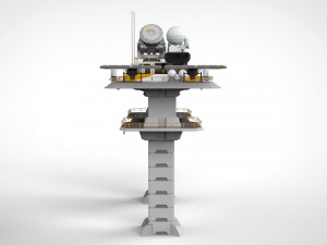 Radar platform 2 Modello 3D