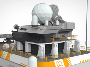 Radar platform 2 Modello 3D