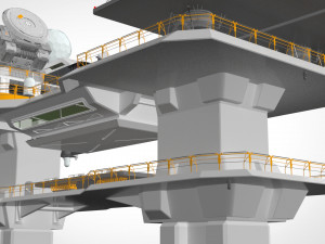 Radar platform 2 Modello 3D