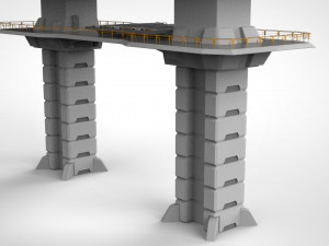 Radar platform 2 Modello 3D