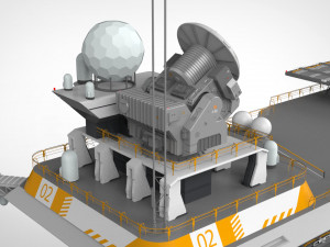 Radar platform 2 Modello 3D