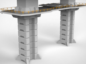 Radar platform 2 Modello 3D