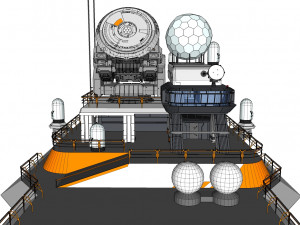 Radar platform 2 Modello 3D