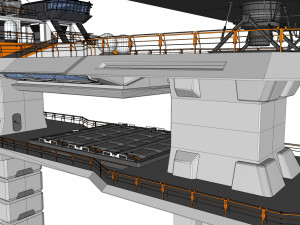 Radar platform 2 Modello 3D